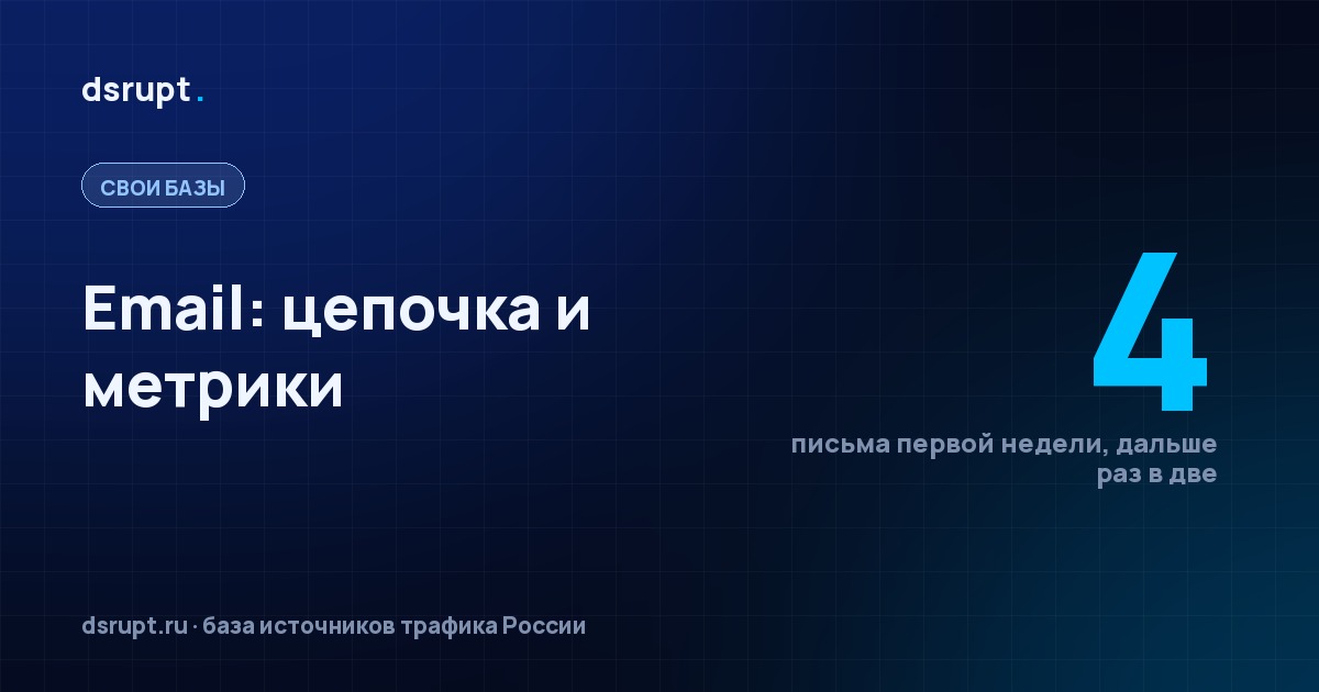 Email-рассылки: канал, за который не платят аукциону